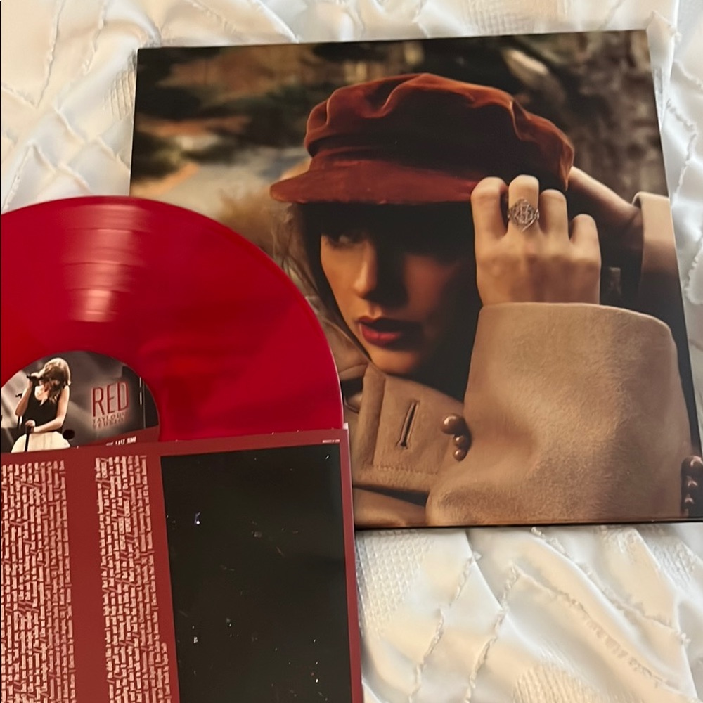 Red Vinyl Record